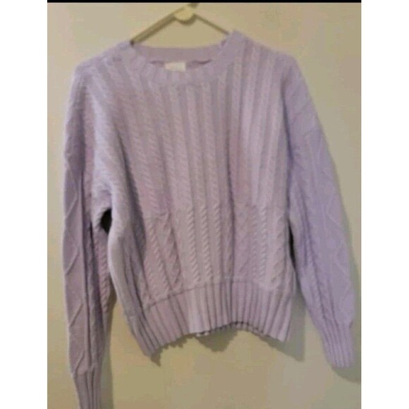Cyrus Sweater Purple Size Large Pullover knitted - Picture 1 of 4